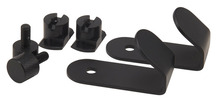 Krog t/akustikpanel 5 x 2,5 cm sort 2-pk. - Køb i butik
